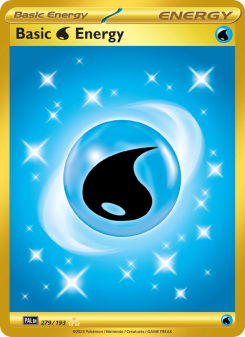Basic Water Energy - pokemon TCG Card