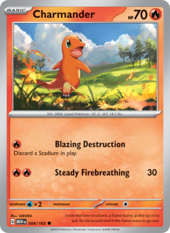 Charmander - pokemon TCG Card