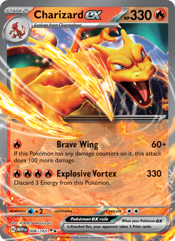 Charizard ex - Pokémon TCG Card