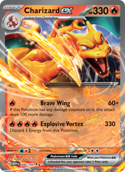 Charizard ex - pokemon TCG Card