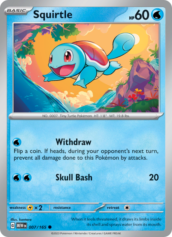 Squirtle - Pokémon TCG Card