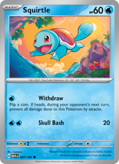 Squirtle - pokemon TCG Card