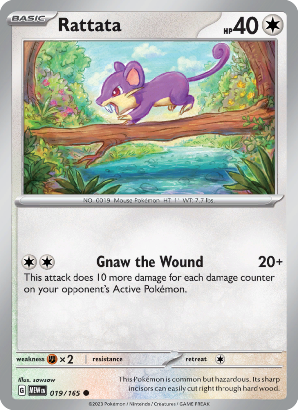 Rattata - Pokémon TCG Card