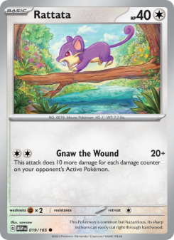 Rattata - pokemon TCG Card