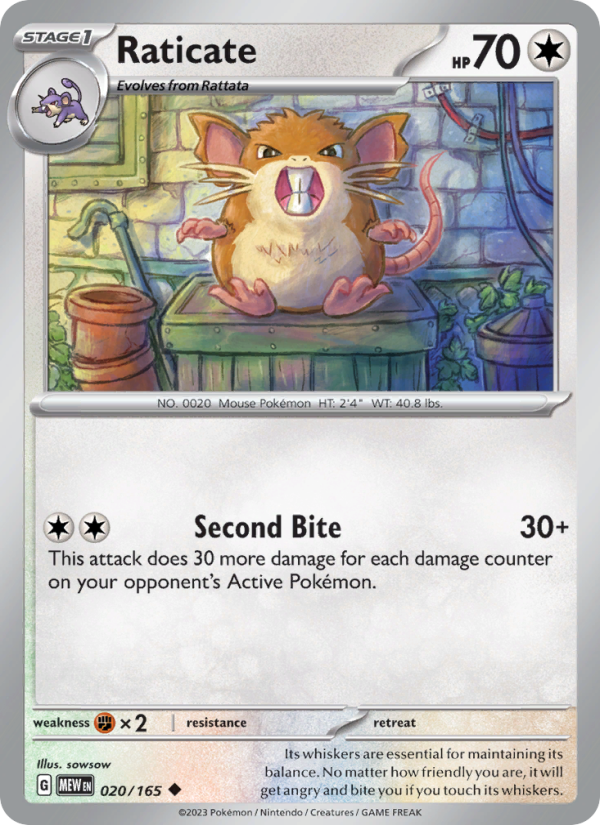 Raticate - Pokémon TCG Card