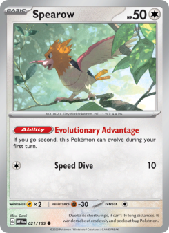 Spearow - pokemon TCG Card