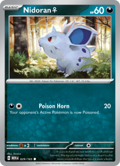 Nidoran♀ - pokemon TCG Card