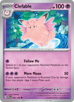 Clefable - pokemon TCG Card