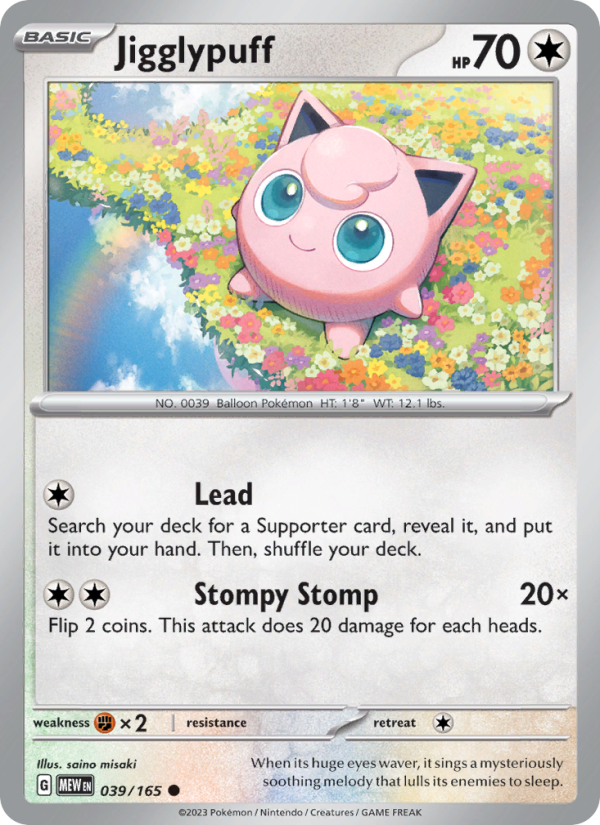 Jigglypuff - Pokémon TCG Card