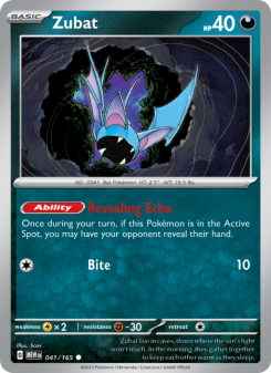 Zubat - pokemon TCG Card