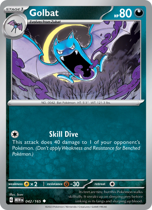 Golbat - Pokémon TCG Card