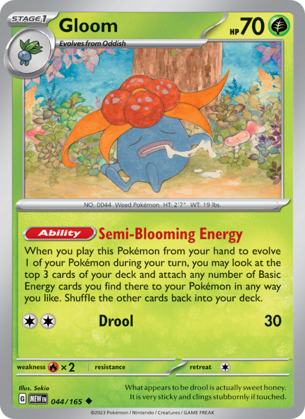 Gloom - Pokémon TCG Card