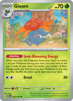 Gloom - pokemon TCG Card