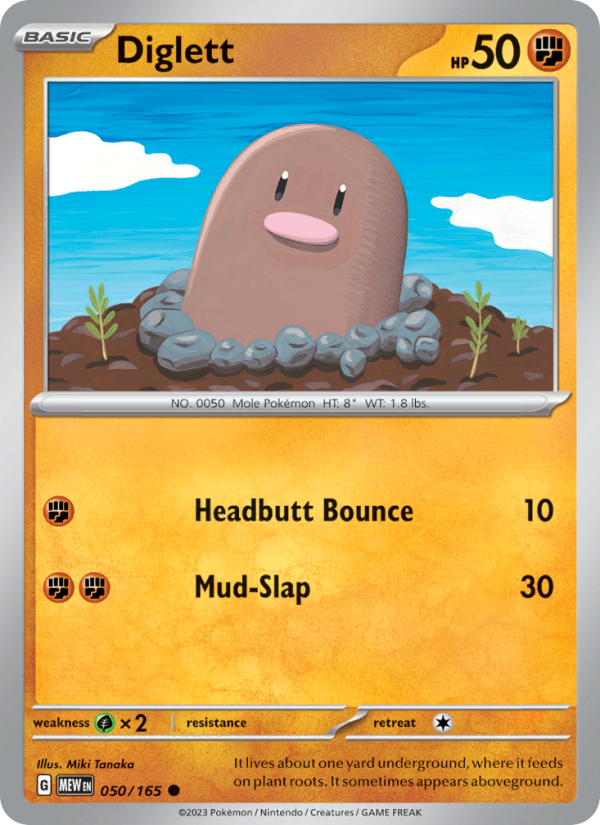 Diglett - Pokémon TCG Card