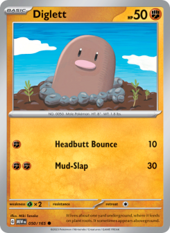 Diglett - pokemon TCG Card