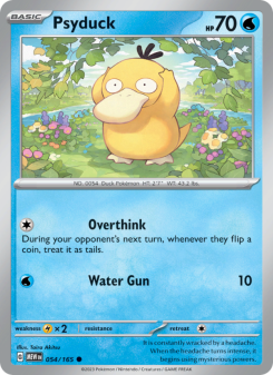 Psyduck - pokemon TCG Card