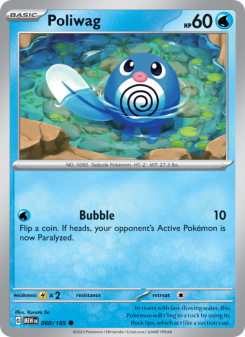 Poliwag - pokemon TCG Card