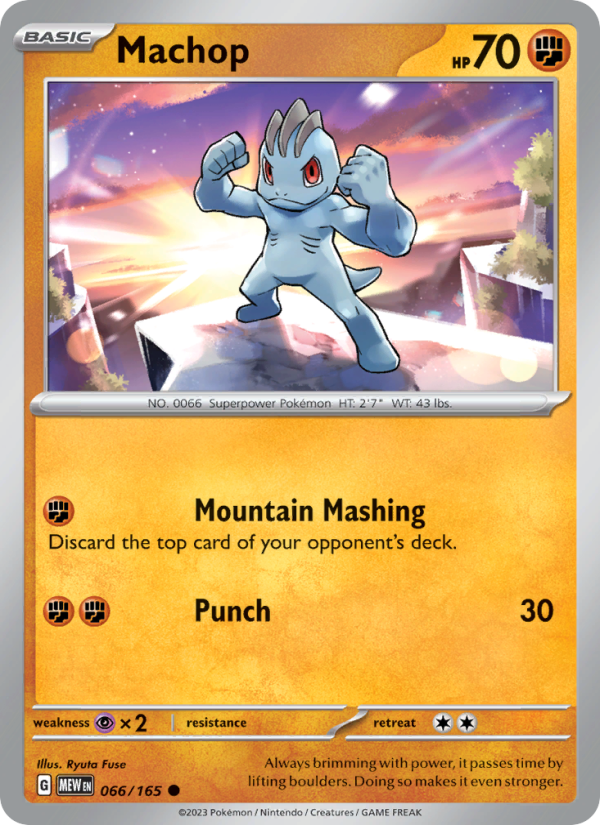 Machop - Pokémon TCG Card