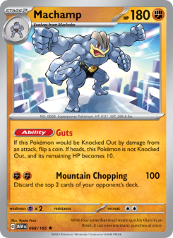 Machamp - pokemon TCG Card