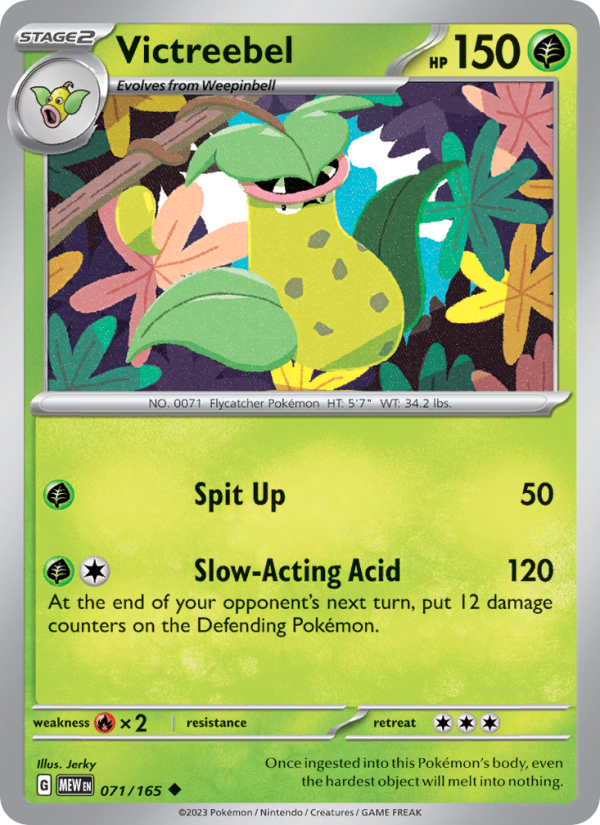 Victreebel - Pokémon TCG Card