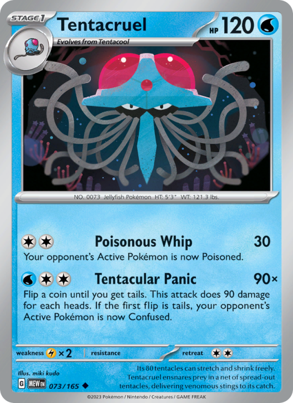 Tentacruel - Pokémon TCG Card
