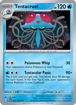 Tentacruel - pokemon TCG Card