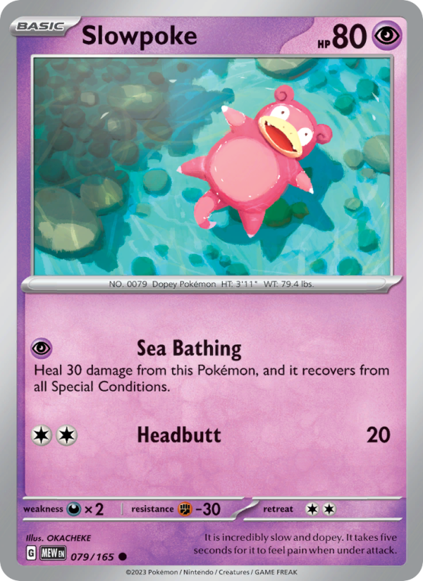 Slowpoke - Pokémon TCG Card