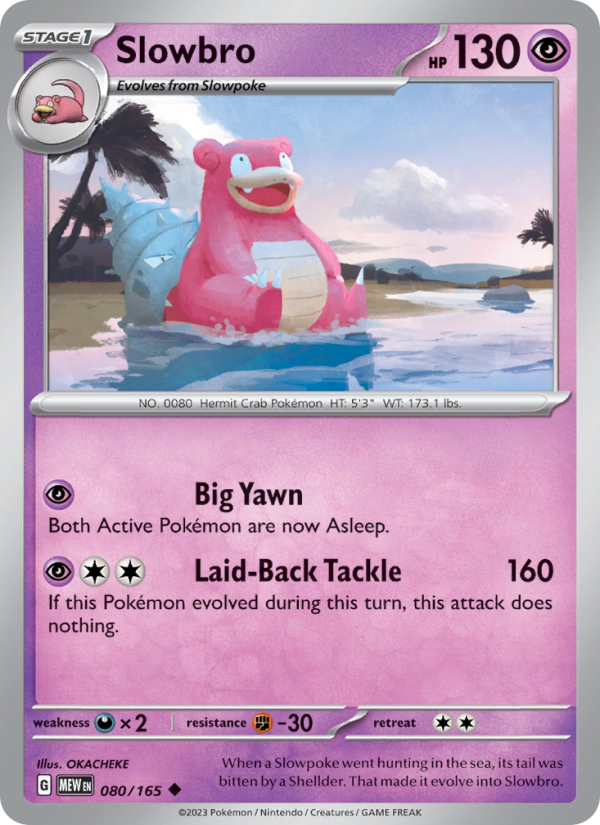 Slowbro - Pokémon TCG Card