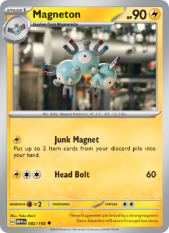Magneton - pokemon TCG Card