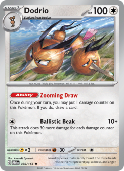 Dodrio - pokemon TCG Card