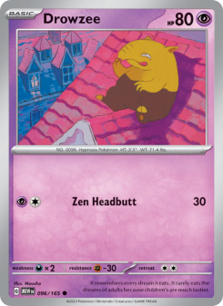 Drowzee - pokemon TCG Card