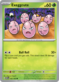 Exeggcute - pokemon TCG Card