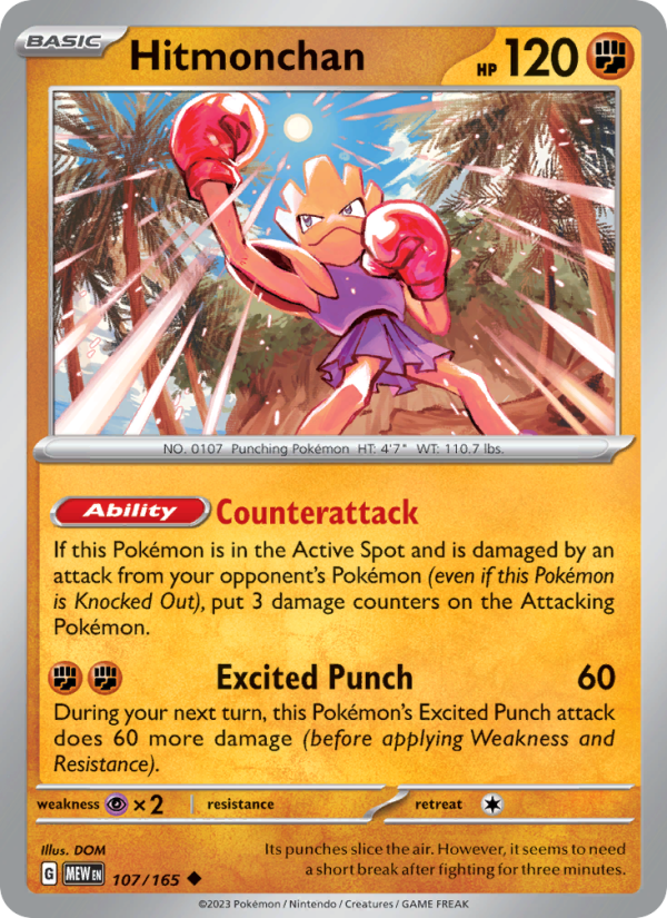 Hitmonchan - Pokémon TCG Card