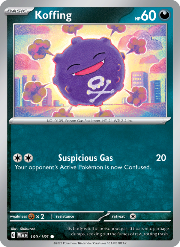 Koffing - Pokémon TCG Card