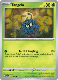 Tangela - pokemon TCG Card