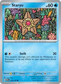 Staryu - pokemon TCG Card