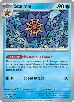 Starmie - pokemon TCG Card