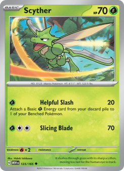 Scyther - pokemon TCG Card