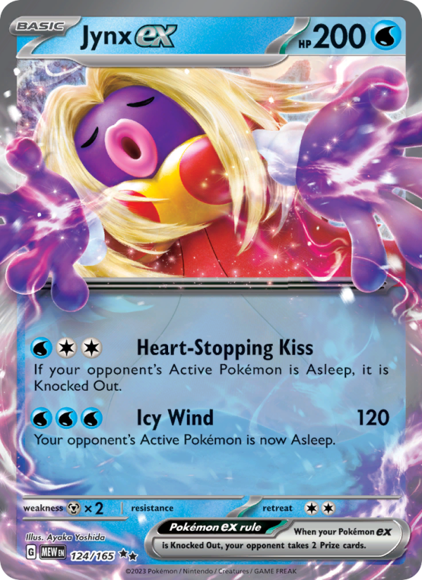 Jynx ex - Pokémon TCG Card
