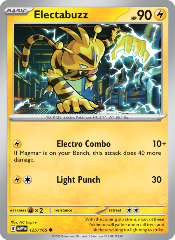Electabuzz - Pokémon TCG Card