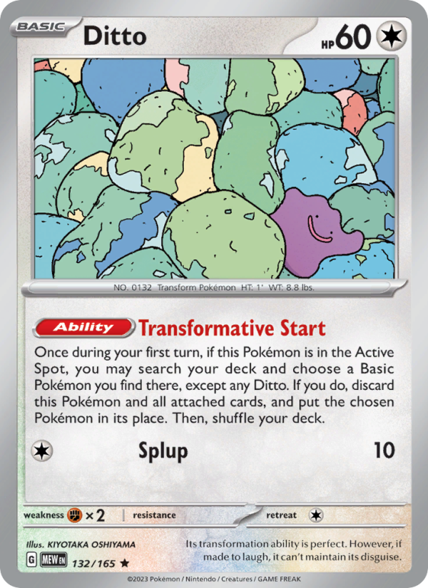 Ditto - Pokémon TCG Card