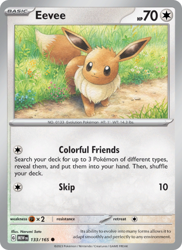 Eevee - Pokémon TCG Card