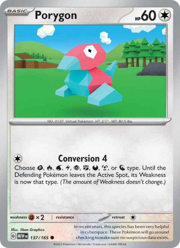 Porygon - Pokémon TCG Card
