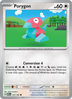 Porygon - pokemon TCG Card