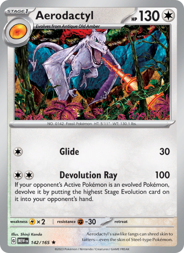 Aerodactyl - Pokémon TCG Card