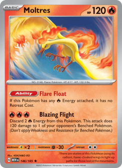 Moltres - pokemon TCG Card