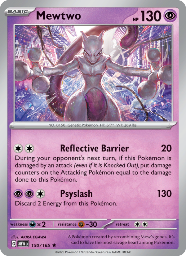 Mewtwo - Pokémon TCG Card