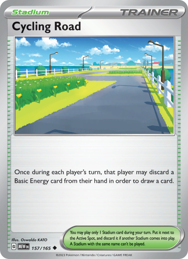 Cycling Road - Pokémon TCG Card