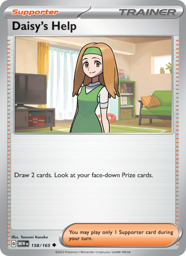 Daisy's Help - Pokémon TCG Card
