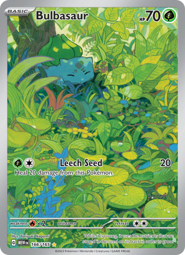 Bulbasaur - Pokémon TCG Card